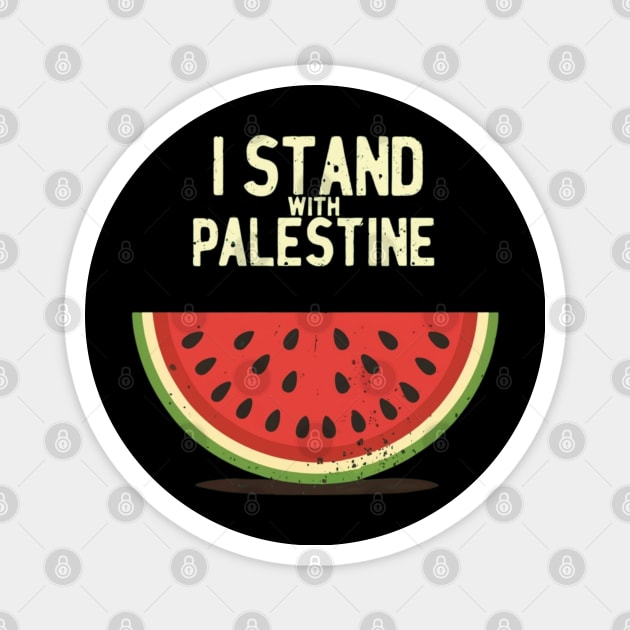 I stand with palestine Magnet by Aldrvnd